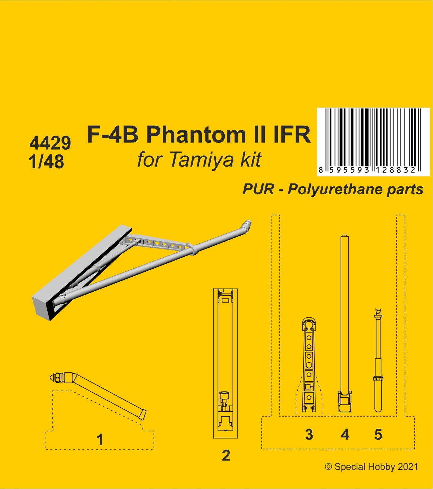 CMK CMK4429 1:48 McDonnell F-4B Phantom IFR Probe Compartment
