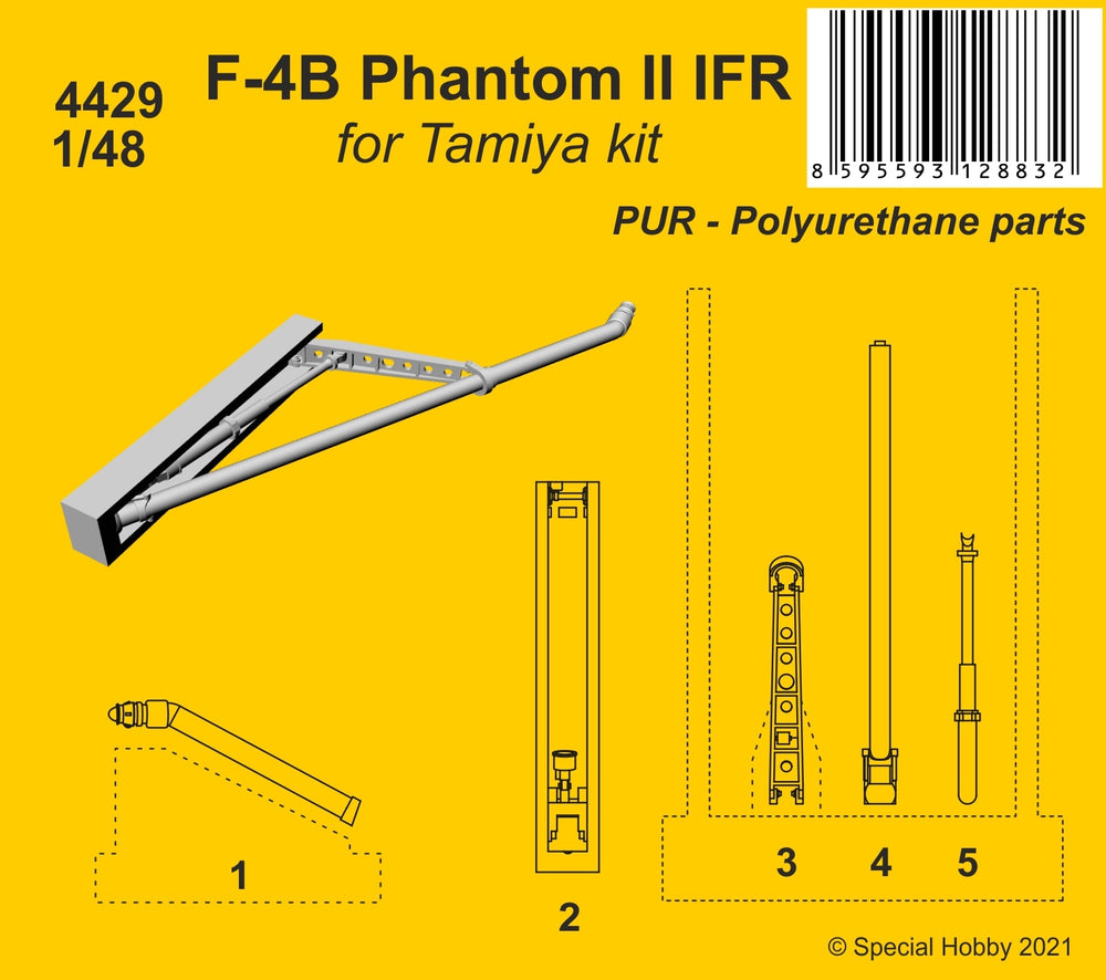 CMK CMK4429 1:48 McDonnell F-4B Phantom IFR Probe Compartment