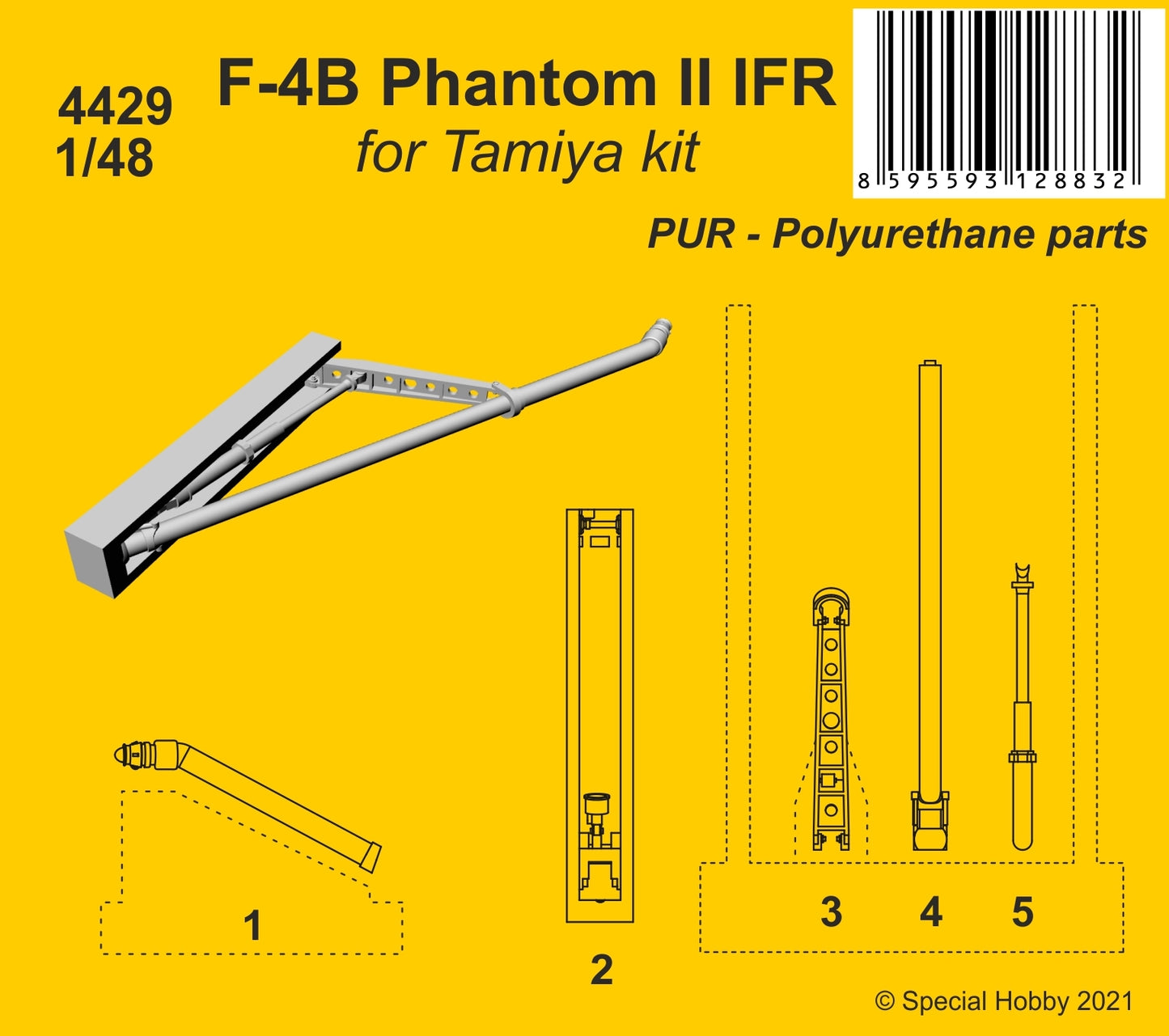 CMK CMK4429 1:48 McDonnell F-4B Phantom IFR Probe Compartment