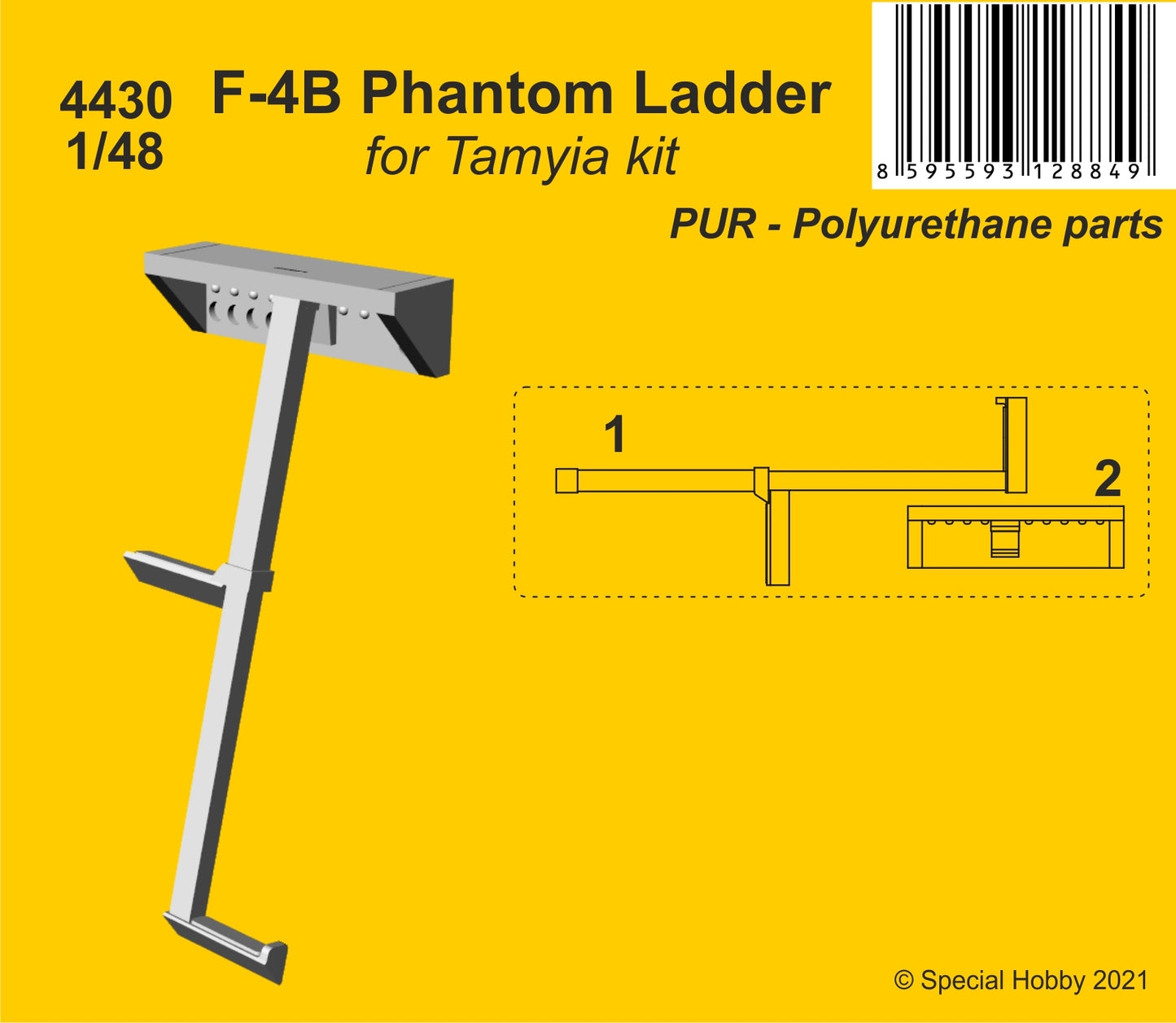 CMK CMK4430 1:48 McDonnell F-4B Phantom Resin Access Ladder