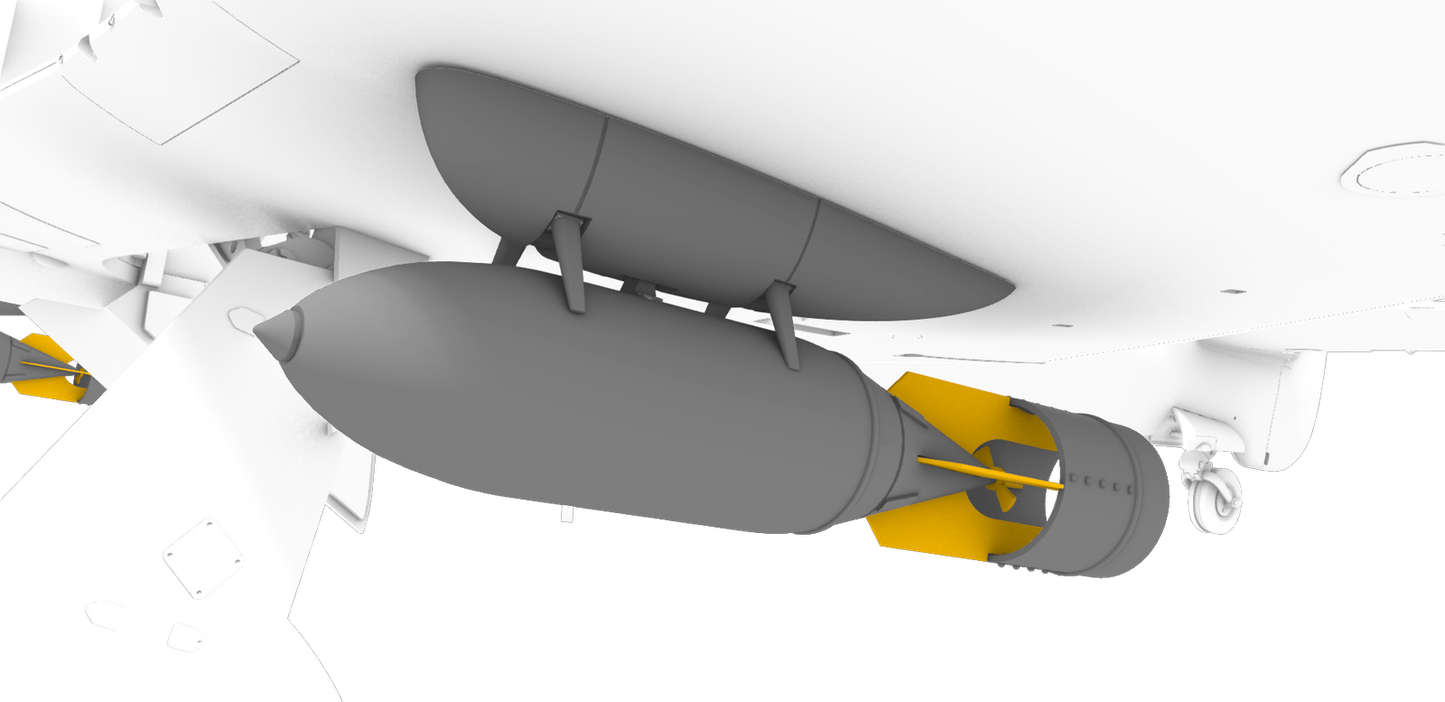 CMK CMK4442 1:48 Hawker Tempest Bomb Racks & 500lb Bombs