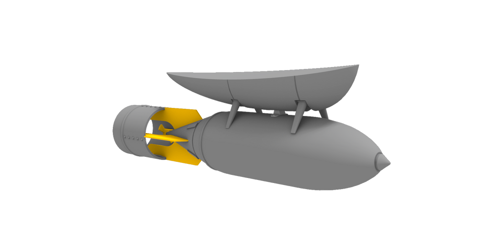 CMK CMK4442 1:48 Hawker Tempest Bomb Racks & 500lb Bombs