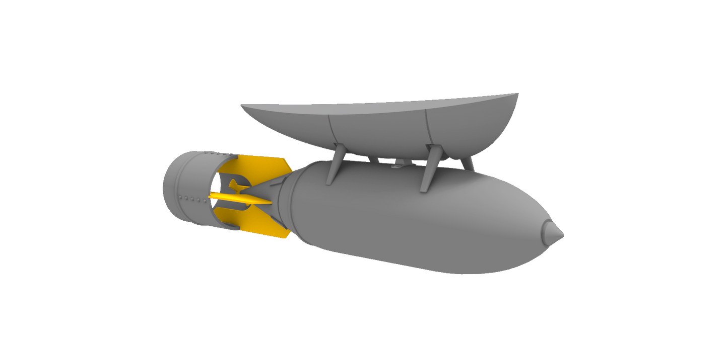 CMK CMK4442 1:48 Hawker Tempest Bomb Racks & 500lb Bombs