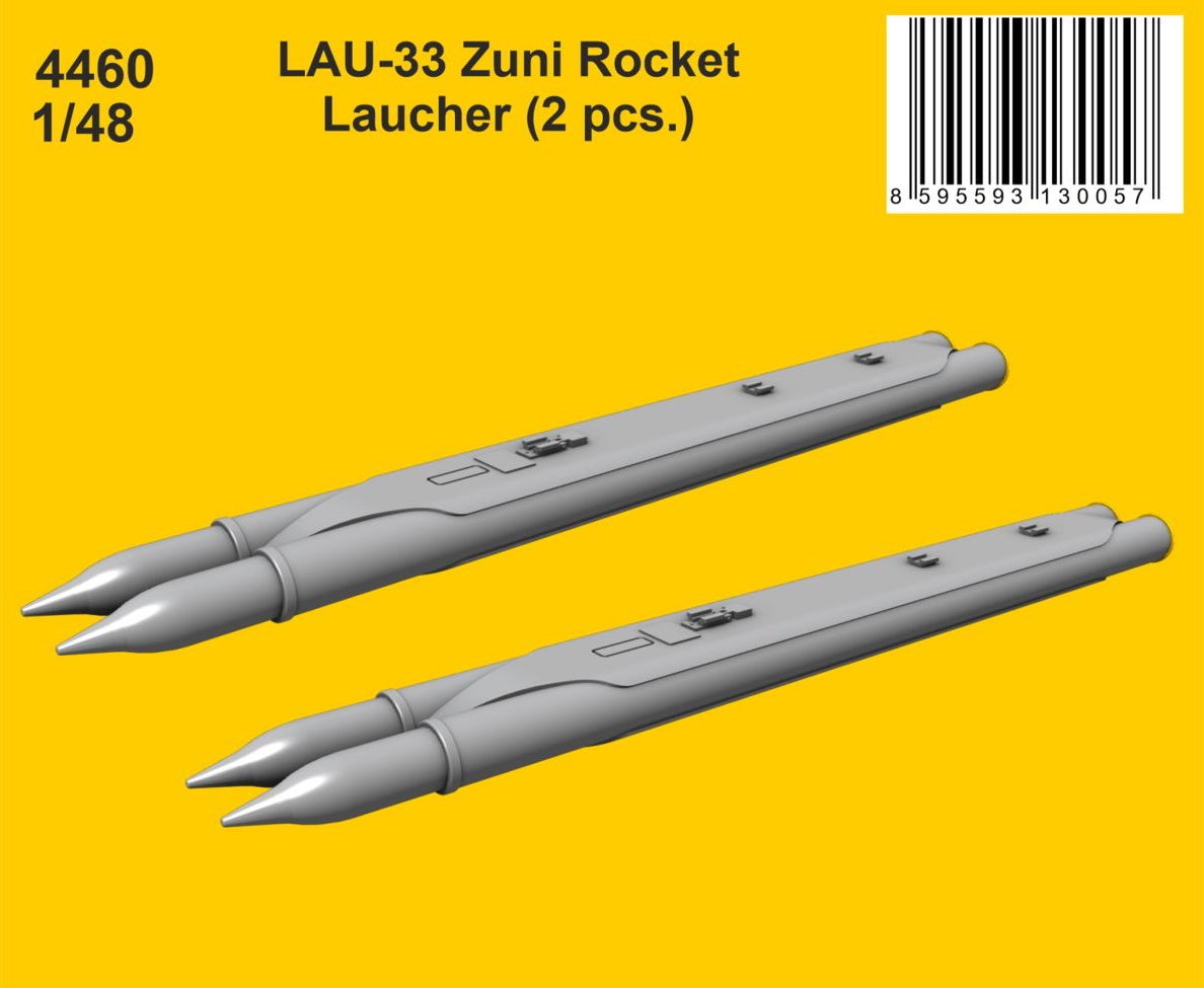 CMK/Czech Master Kits CMK4460 1:48 LAU-33 Zuni Rocket Laucher