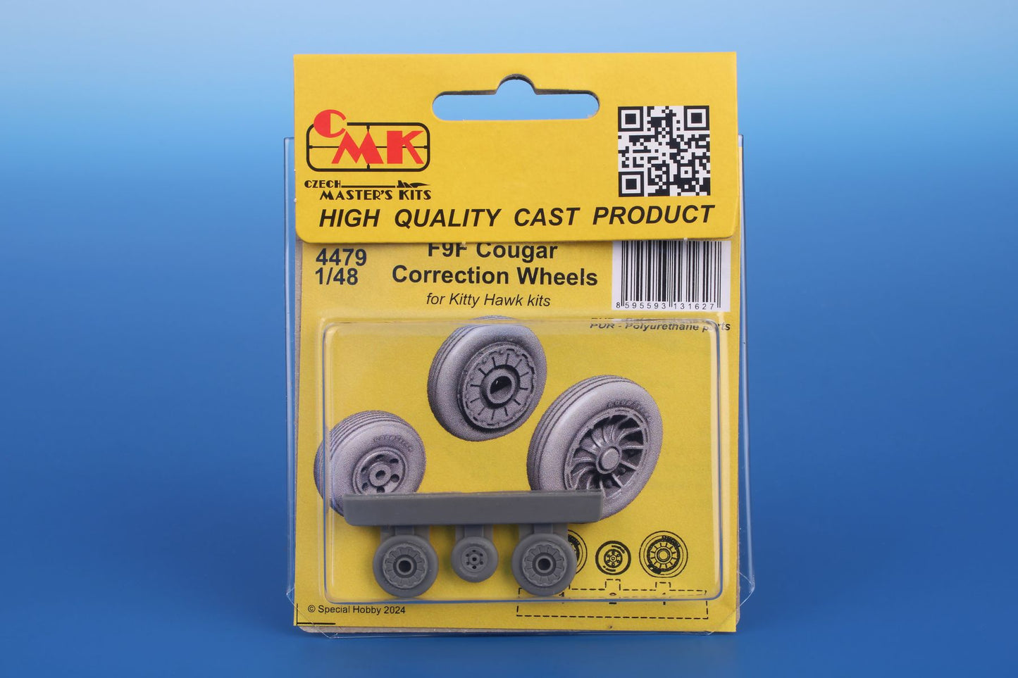 CMK CMK4479 1:48 Grumman F9F-8 Cougar Correction Wheels