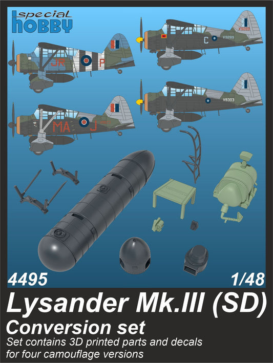 CMK/Czech Master Kits CMK4495 1:48 Westland Lysander Mk.III