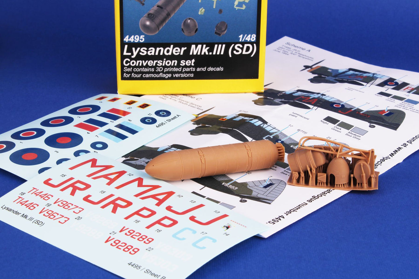 CMK/Czech Master Kits CMK4495 1:48 Westland Lysander Mk.III