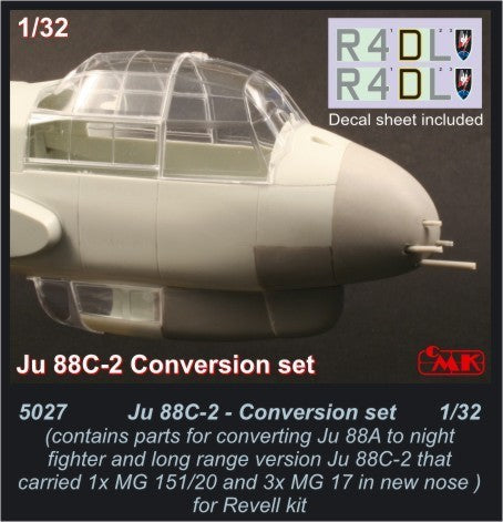 CMK/Czech Master Kits CMK5027 1:32 Junkers Ju-88C-2