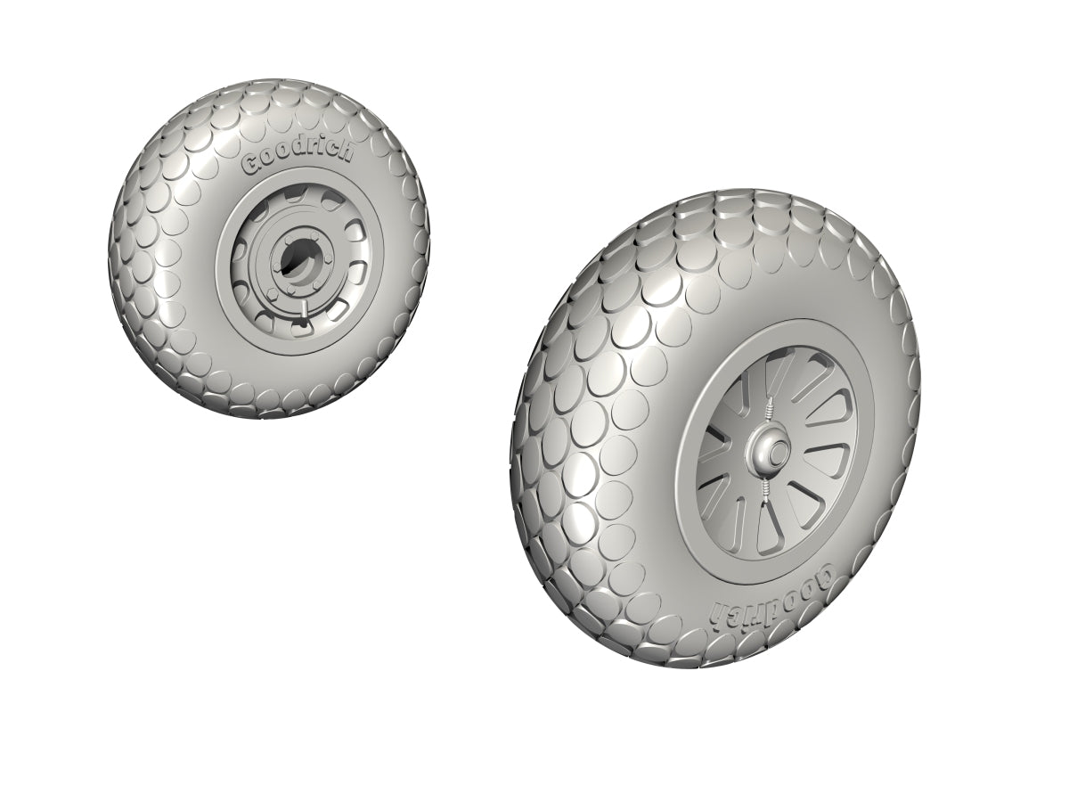 CMK/Czech Master Kits CMK5124 1:32 North-American P-51D Mustang Wheels