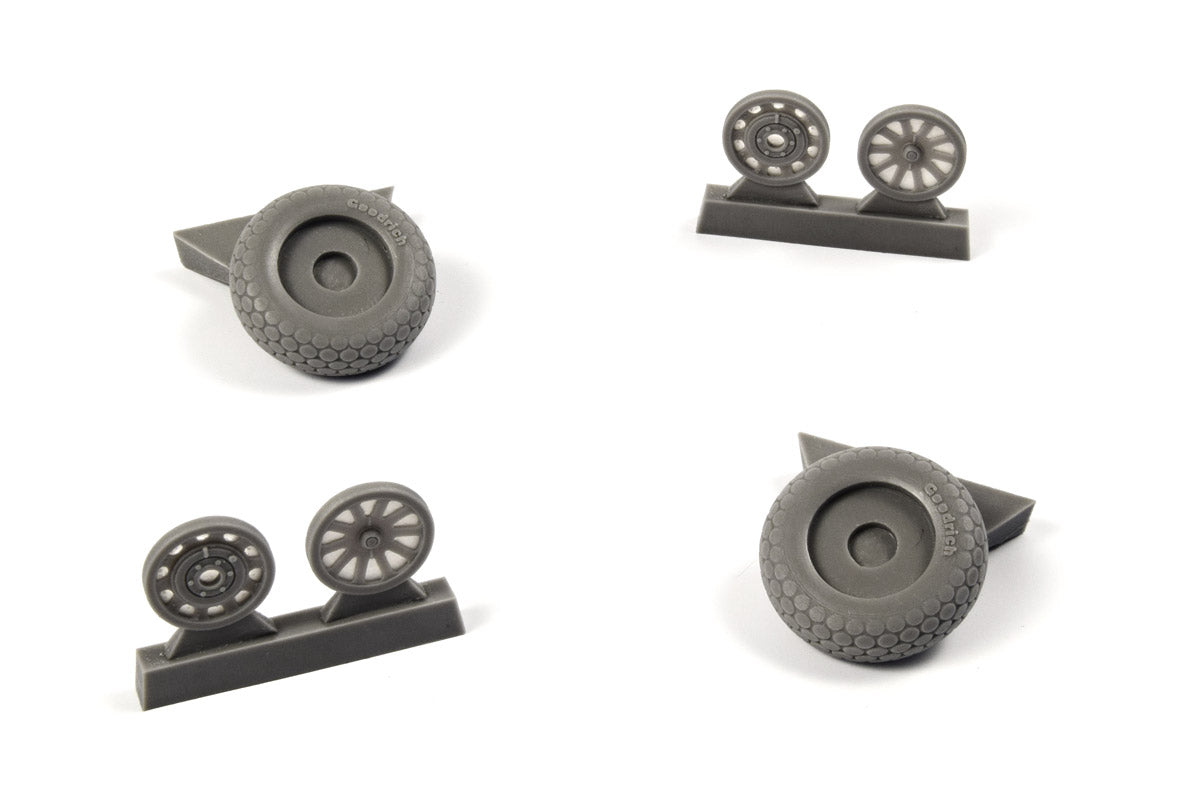 CMK/Czech Master Kits CMK5124 1:32 North-American P-51D Mustang Wheels