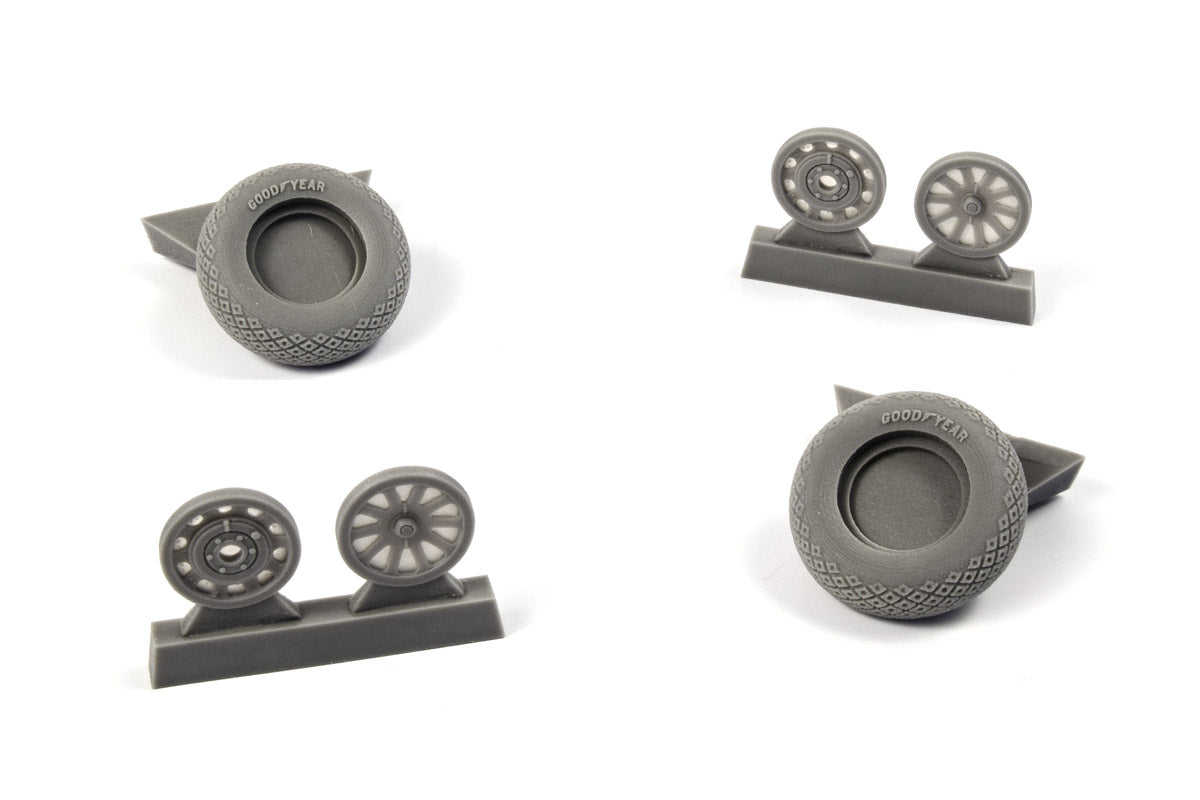 CMK/Czech Master Kits CMK5127 1:32 North-American P-51D Mustang Wheels