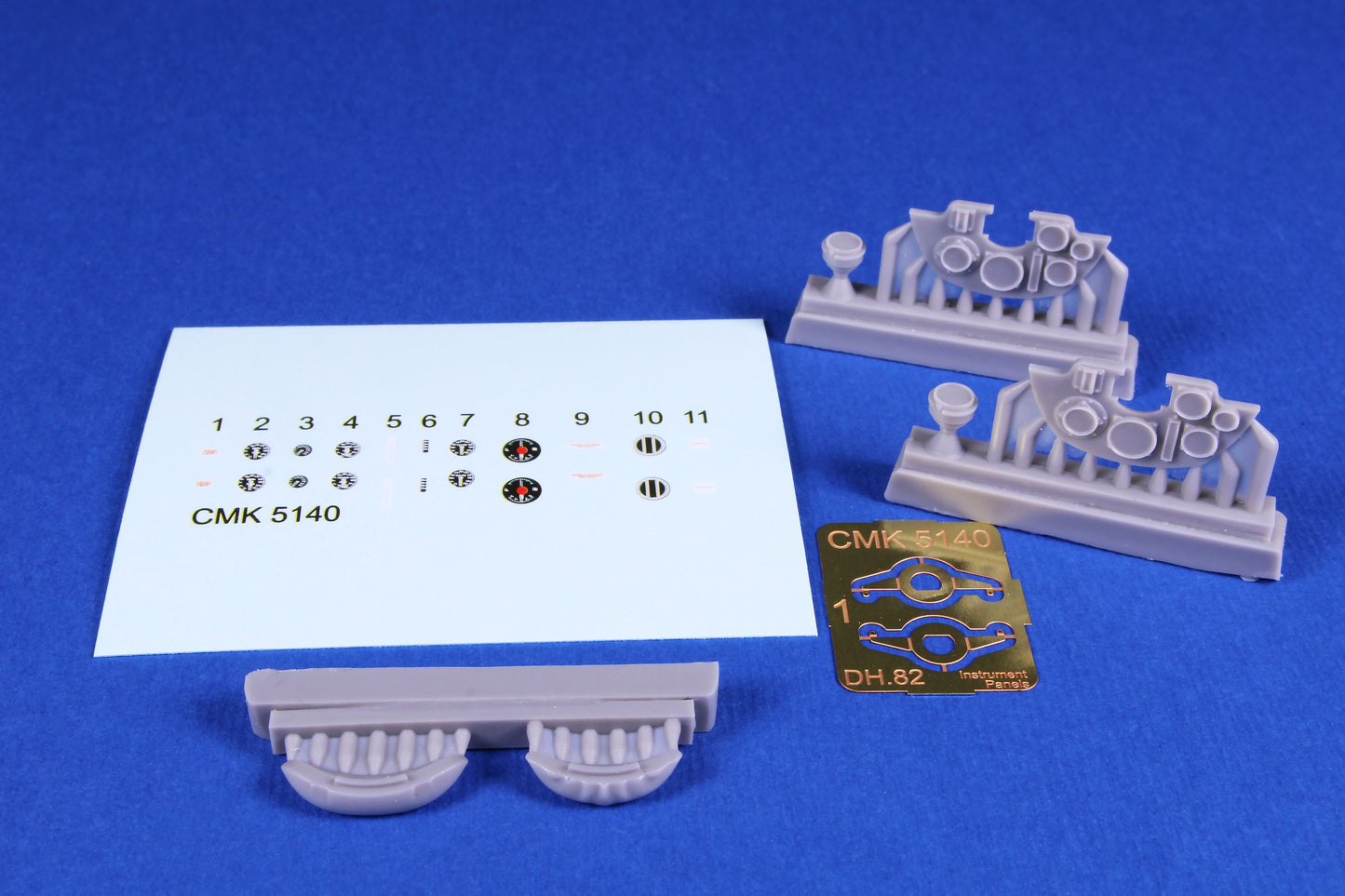 CMK CMK5140 1:32 DH.82 Tiger Moth Panels & Coaming Correction