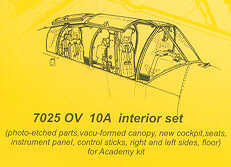 CMK/Czech Master Kits CMK7025 1:72 North-American/Rockwell OV-10A interior