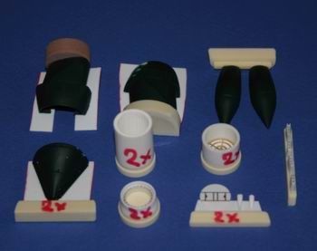 CMK/Czech Master Kits CMK7132 1:72 BAC TSR-2 exterior set