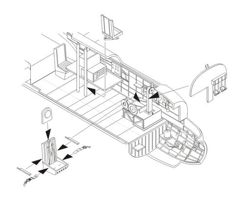 CMK/Czech Master Kits CMK7287 1:72 Avro Lancaster B.I/III-Interior set