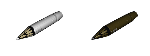 CMK/Czech Master Kits CMK7340 1:72 Matra Type 155 SNEB Rocket Launcher Pod