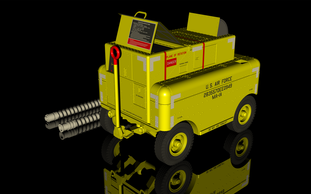 CMK/Czech Master Kits CMK7365 1:72 MA-1A USAF Start Cart