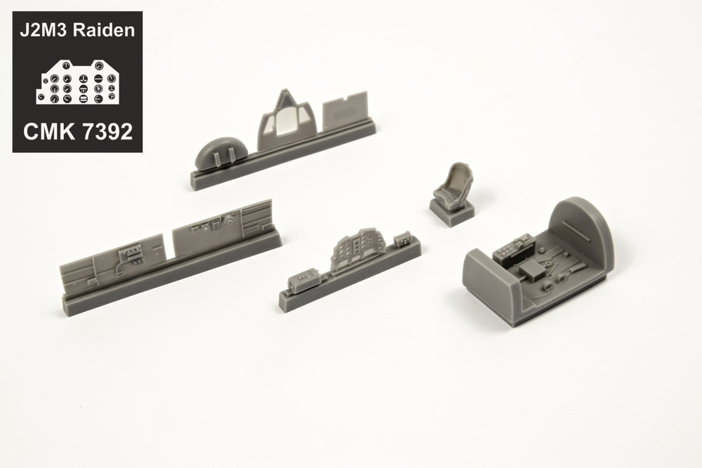 CMK/Czech Master Kits CMK7392 1:72 Mitsubishi J2M3 Raiden 'Jack' Cockpit Set