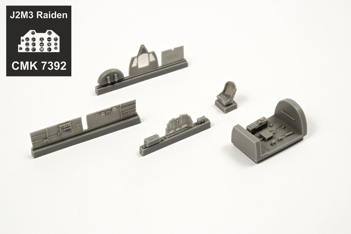 CMK/Czech Master Kits CMK7392 1:72 Mitsubishi J2M3 Raiden 'Jack' Cockpit Set
