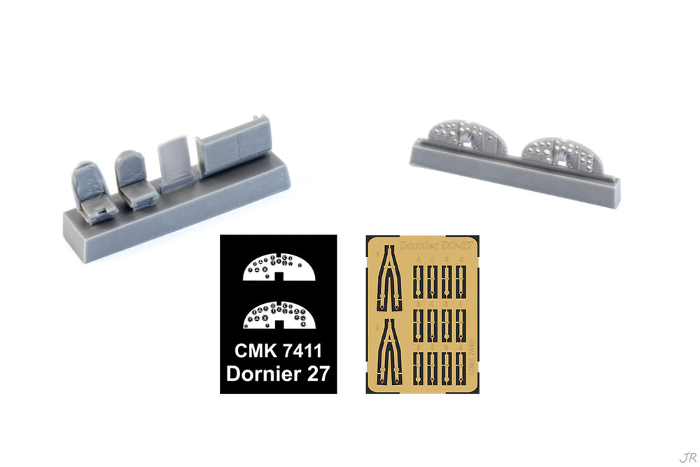CMK/Czech Master Kits CMK7411 1:72 Dornier Do-27 Cockpit set