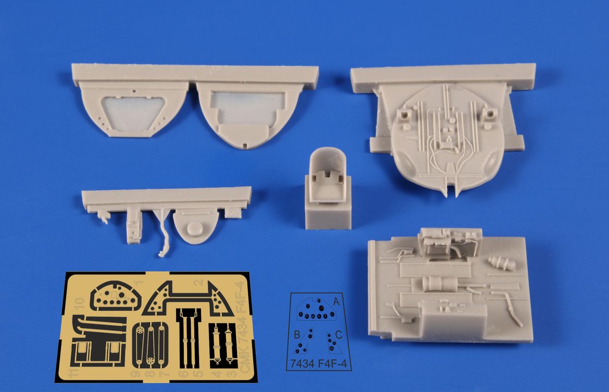 CMK/Czech Master Kits CMK7434 1:72 Grumman F4F-4 Wildcat Interior