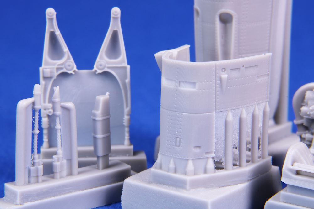 CMK CMK7455 1:72 Messerschmitt Bf-109E DB-601 Engine Set