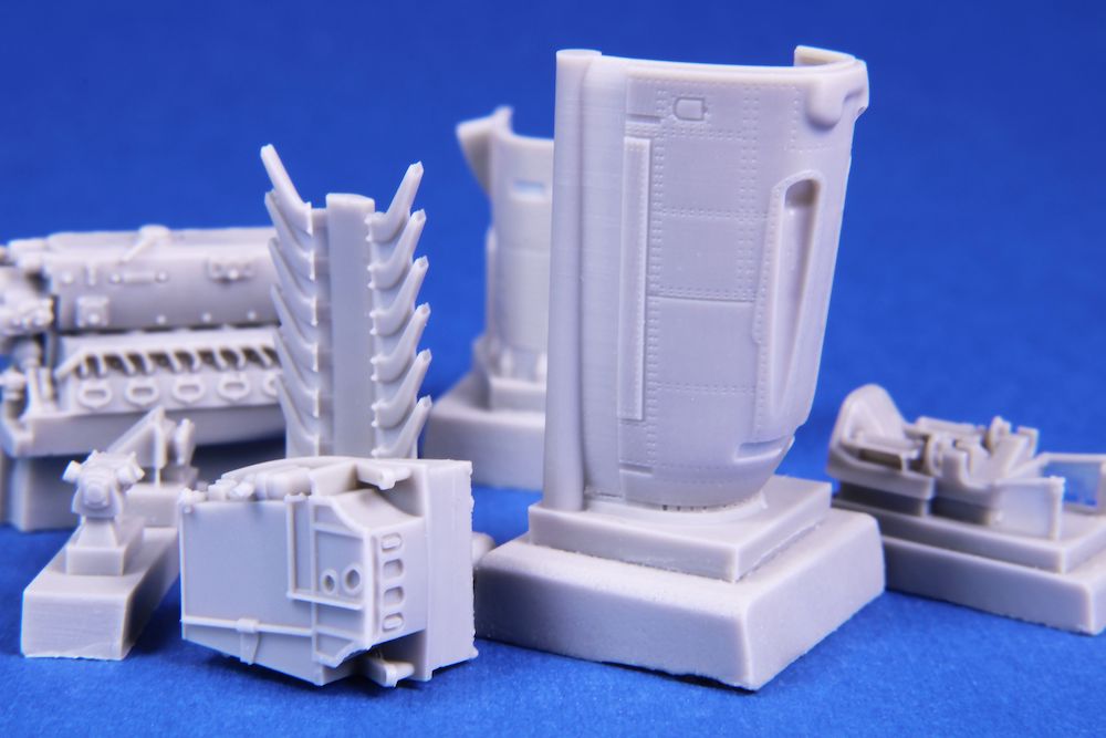 CMK CMK7455 1:72 Messerschmitt Bf-109E DB-601 Engine Set