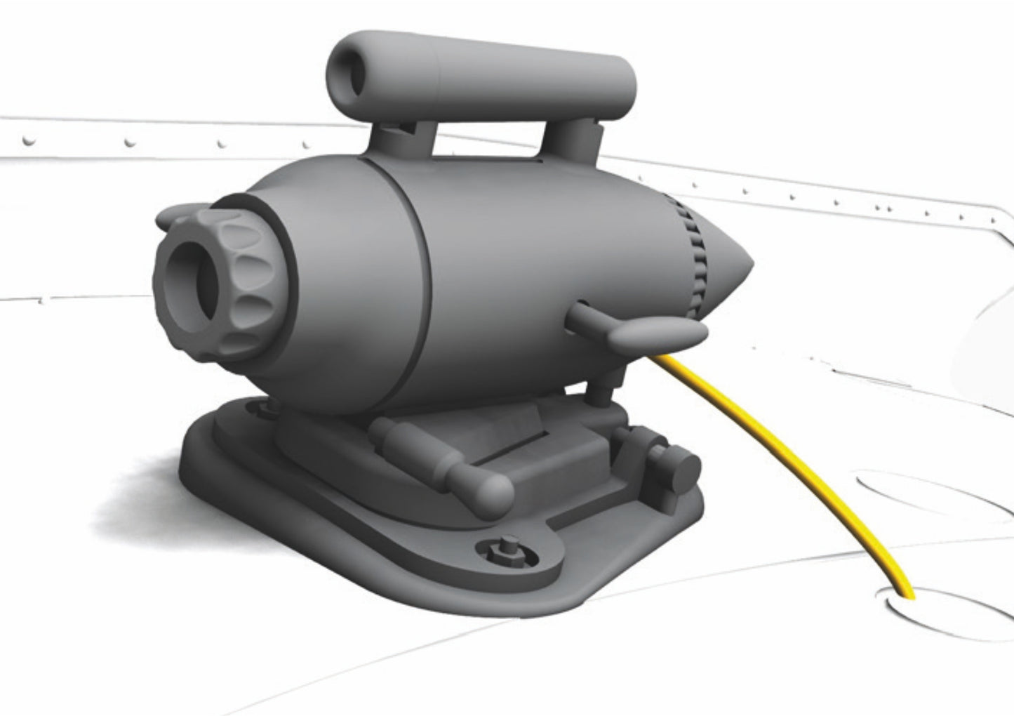 CMK CMK7461 1:72 ESK 2000 B German WWII Gun Camera