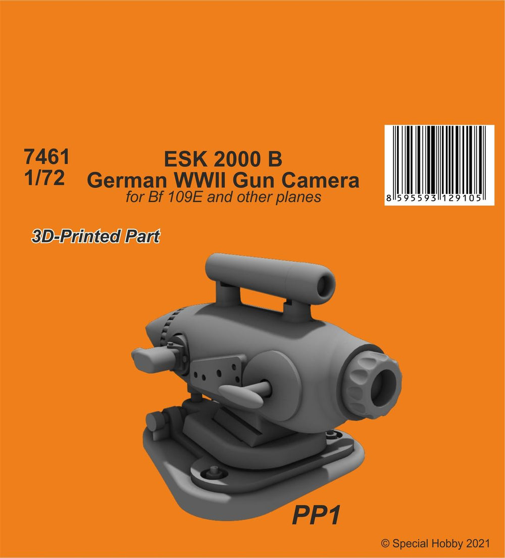 CMK CMK7461 1:72 ESK 2000 B German WWII Gun Camera