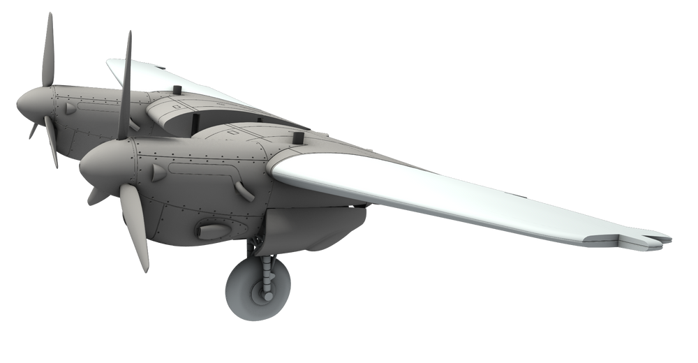 CMK CMK7489 1:72 Bristol Beaufighter Mk.II (Early) Conversion