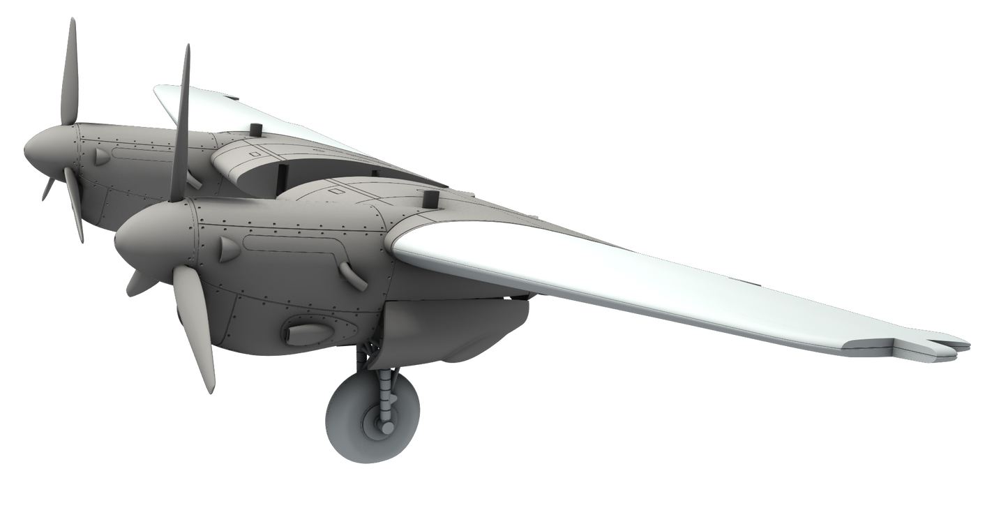 CMK CMK7489 1:72 Bristol Beaufighter Mk.II (Early) Conversion