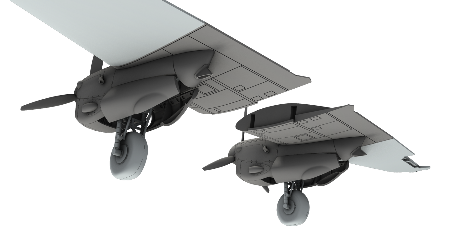 CMK CMK7489 1:72 Bristol Beaufighter Mk.II (Early) Conversion