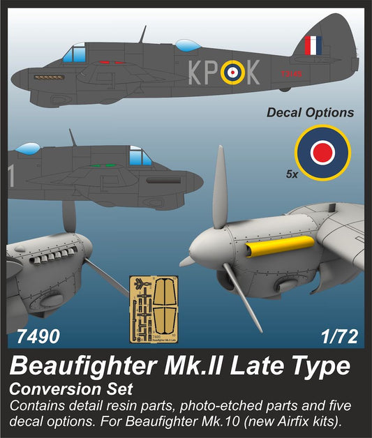 CMK CMK7490 1:72 Bristol Beaufighter Mk.II (Late) Conversion