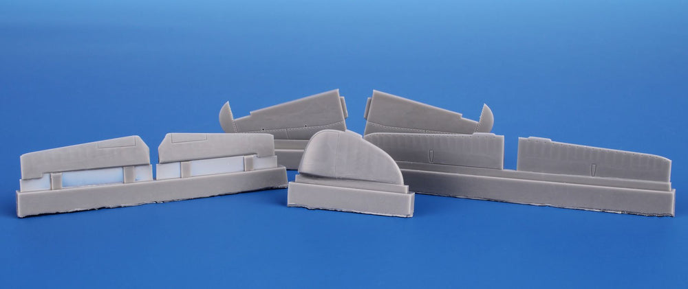CMK CMK7504 Nakajima Ki-84 Hayate Control Surfaces 1:72