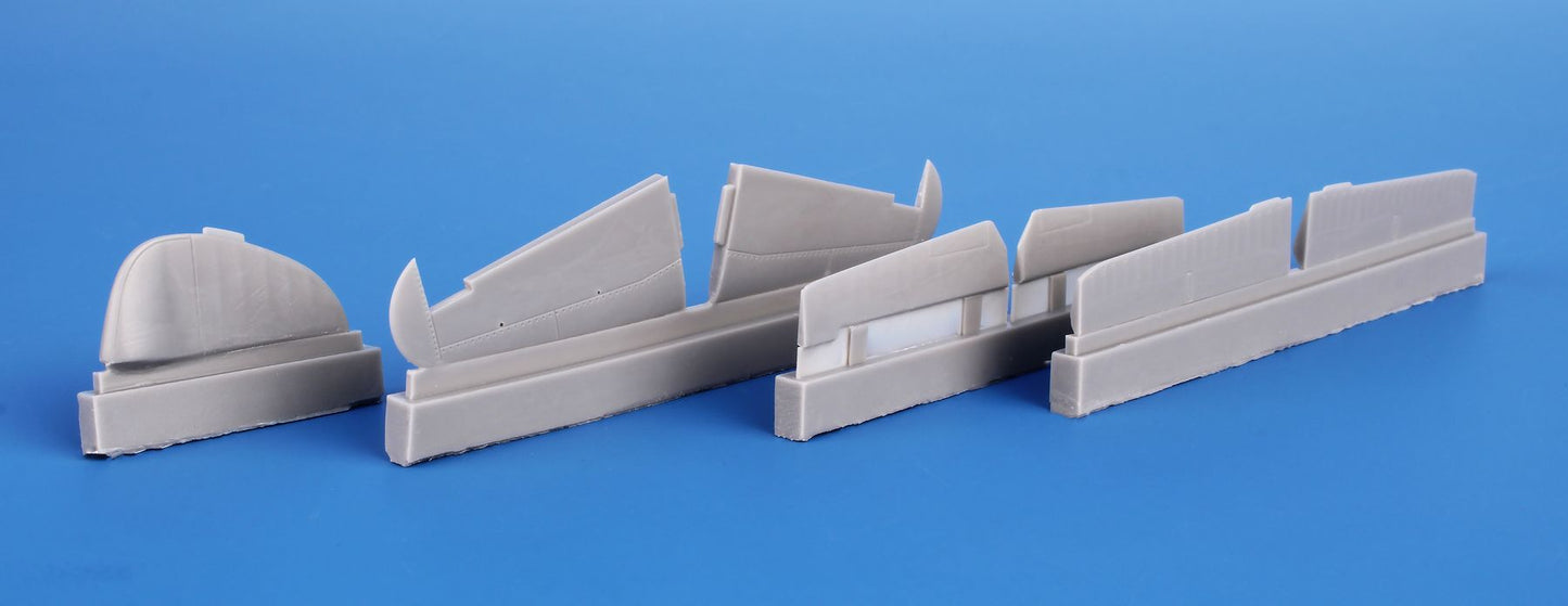 CMK CMK7504 Nakajima Ki-84 Hayate Control Surfaces 1:72