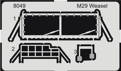 CMK/Czech Master Kits CMK8049 1:48 M29 Weasel full resin kit