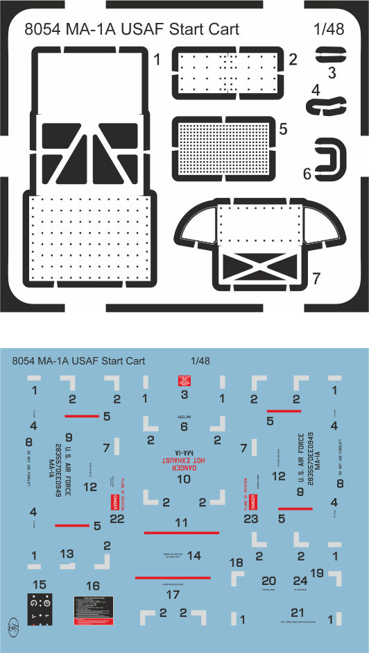 CMK/Czech Master Kits CMK8054 1:48 MA-1A