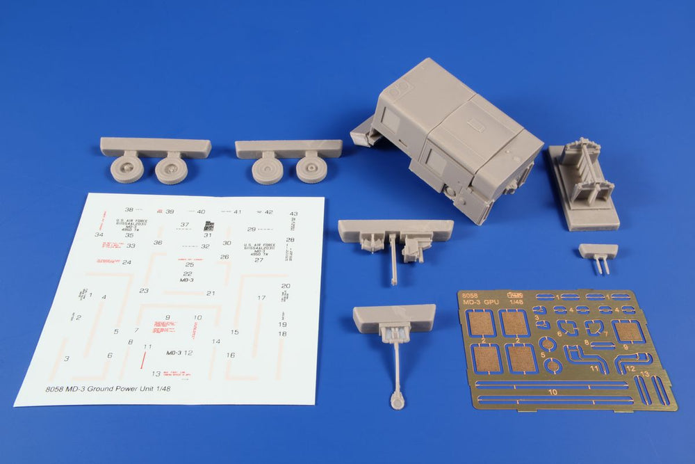 CMK/Czech Master Kits CMK8058 1:48 MD-3 Ground Power Unit