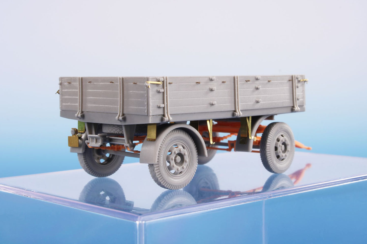 CMK CMK8067 1:48 E-3 German WWII Two-Axle Cargo Trailer