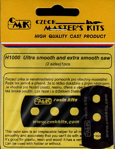 CMK/Czech Master Kits CMKH1000 Ultra Fine and Extra Fine razor saw