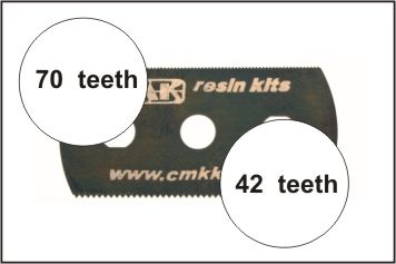 CMK/Czech Master Kits CMKH1004 Ultra Fine and Fine razor saw