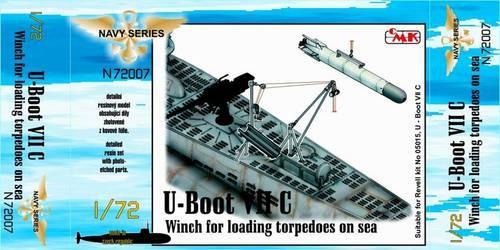 CMK CMKN72007 1:72 Type VIIc U-Boat Winch for Torpedo Loading
