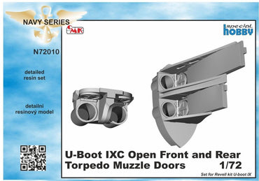 CMK CMKN72010 1:72 Type IXC Torpedo Muzzle Doors for Revell