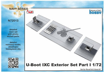 CMK CMKN72013 1:72 Type IXC Exterior Detail Set Part 1