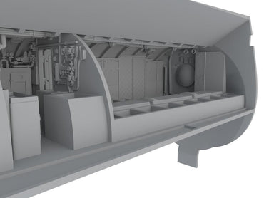 CMK/Czech Master Kits CMKN72015 1:72 Type IXC front crew quarters