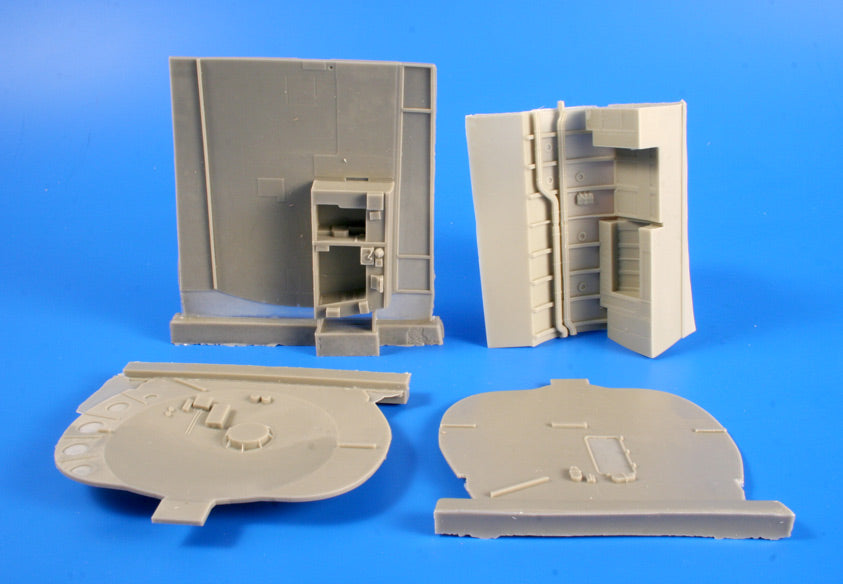 CMK/Czech Master Kits CMKN72016 1:72 Type IXC captain and officers ward room