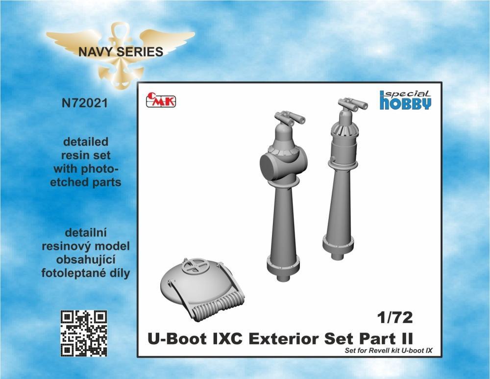 CMK CMKN72021 1:72 Type IXC Exterior Detail Set Part 2