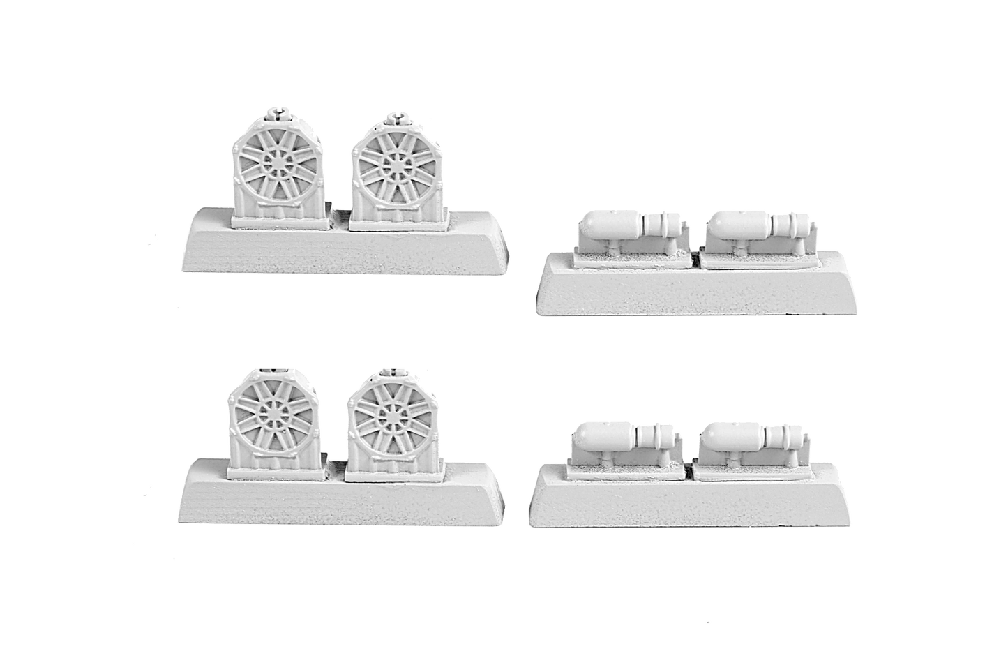CMK CMKN72034 1:72 PT-109 Patrol Torpedo Boat Launch Tubes
