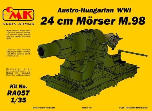 CMK/Czech Master Kits CMKRA057 1:35 Austro-Hungarian WWI 24 cm Morser M.98