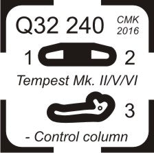 CMK/Czech Master Kits CMQ32240 1:32 Hawker Tempest Mk.II/Mk.V/Mk.VI